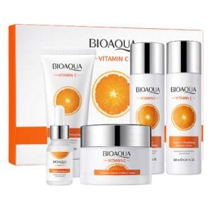 ست شش تکه مراقبت از پوست مرطوب کننده ویتامین C بایوآکوا