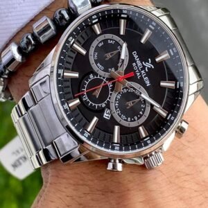 ساعت مردانه Daniel Klein با بند استیل ضدزنگ، ضدآب 3 ATM