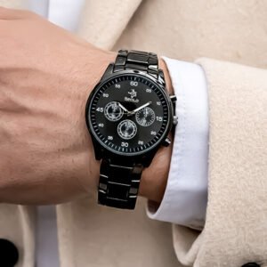 ساعت مردانه مشکی S Polo