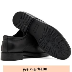 کفش کلاسیک بنددار مردانه چرم طبیعی